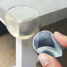 모서리 유아 충격방지 접착식 모서리가드 코너 책상 원형 투명 벽쿠션 보호대 모서리보호대, 본상품