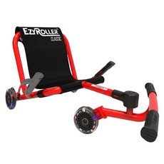 EzyRoller LED 조명 바퀴가 있는 클래식 라이드 온 - 퍼플 249412