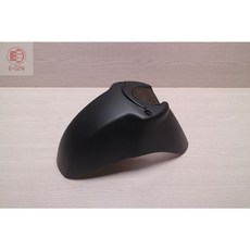 EG部品 Many 110/100 LEA 前土除 消光黑 烤漆機車車殼 (附發票), 1個