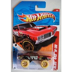 HOT WHEELS 2011 스릴 레이서 데저트 레드 올즈 442 W-30 5/6
