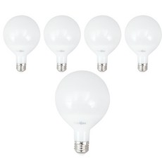 DAYON LED燈泡 G95 長款 12W 5入, 黃光(2700K), 1組