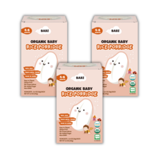 BARI 바리 유기농 쌀가루 초기 (4-6개월), 3박스, 120g