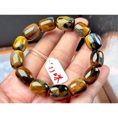 頂級納米比亞貓眼彼得石桶珠手串，抽象藝術多彩色系手鍊