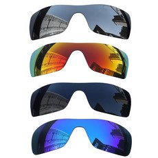Acefrog Oakley Batwolf OO9101 선글라스용 편광 교체 렌즈 4개 완벽한 핏 충격 방지 긁힘 방지 여성용 렌즈 밸류 팩