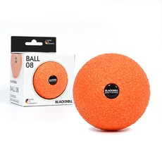 [로켓그로스]블랙롤 볼 스몰 마사지볼, 오렌지, 1개