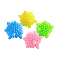 艾比百貨》大號✨ 去污魔力洗衣球 防纏繞洗衣球 洗衣機 清潔球 護洗球 洗衣球 衣物 清洗 去污 衣物清洗 洗衣, 隨機出色, 1個, 刺刺球