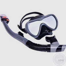 스노쿨링세트 성인용 스노클링 세트 그레이