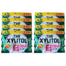 오리온 더 자일리톨 리필백, 122g, 8개