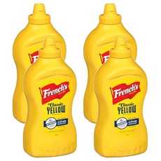 French's 프렌치스 클래식 옐로우 머스타드, 4개, 850g