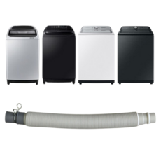 삼성 전자동 통돌이 세탁기 정품 배수호스 1.5m WA10J5710 WA12J5710 WA14M6710 WA15J6850 WA16A6374 WA19A8370 WA23A8375, 1개, NSHOSE2-L(일반)