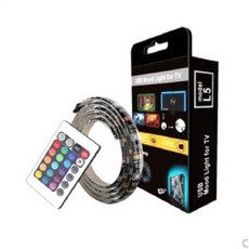 USB 電視氣氛燈, 超亮遙控RGB燈條裝飾