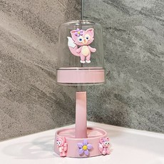 奧特曼卡通電動牙刷杯兒童可調節洗漱杯可愛牙缸寶寶漱口杯免打孔, 玲娜貝爾可放電動牙刷 升級, 1個