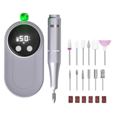 네일 드릴 머신 네일 관리기 12종 비트, 1개, 퍼플