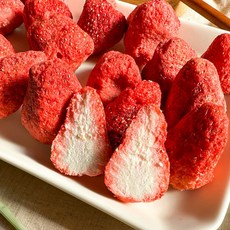 말린마켓 딸기칩 동결건조 과일칩 건딸기, 100g, 1개