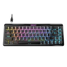 ROCCAT Vulcan II Mini 게이밍 키보드 화이트 183476 4979783561, Vulcan II 미니 에어 리니어, 블랙