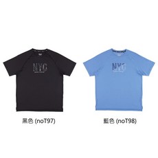 EVERLAST NYC 男短袖T恤 運動上衣 黑色(noT97)/藍色(noT98)