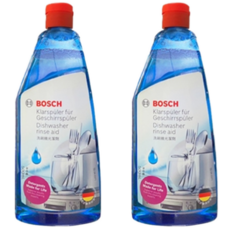 洗碗機光潔劑 加速乾燥 減少水痕 適用各品牌洗碗機, 2個, BOSCH光潔劑, 500ml