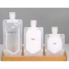 일회용 샴푸 린스 소분 튜브 용기 여행용 휴대용 파우치, 1개, 50ml 100개