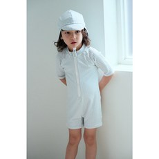 어텀31 키즈 남아 스트라이프 수영복 세트