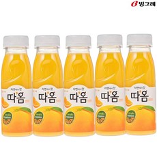 (대영) 빙그레 따옴 오렌지주스, 235ml, 5개