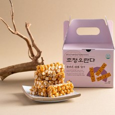 설날 선물 세트 어린이집 유치원 학교 회사 단체 낱개포장 구디백 기업선물 정일품 조청오란다 2개입 패키지, 1세트