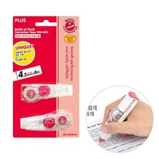 플러스 수정테이프리필 4.2mm x 6m WH-604R-2P, 5개