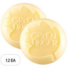 그린핑거 촉촉한 자연보습 베이비비누, 80g, 12개