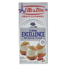 엘엔비르 냉장 휘핑크림 35.1% 1L, 1000ml, 1개