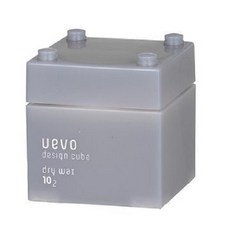DEMI UEVO design cube dry wax 造型髮蠟, 1個
