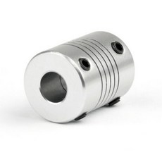 모터 커플러 5x5mm - 3D프린터 커플링 - 스테퍼모터 직결용 알루미늄 카플링, 1개