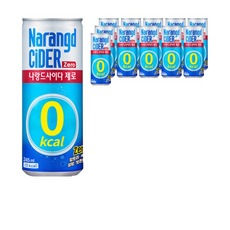나랑드사이다 제로, 245ml, 12개