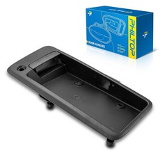 PHILTOP 외부 도어 핸들 전면 왼쪽 및 오른쪽 2개 2001-2004 토요타 타코마 교체 # 69MX 768MX 6922035030 6921035030 TO13, Exterior-Tailgate Handle-Black