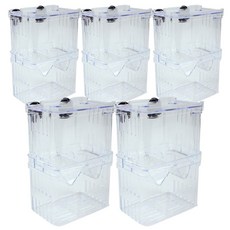 아쿠아테라 분리형 2단 구피 부화통, 5개