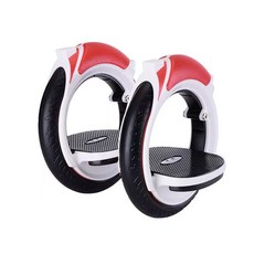 Hotwheel代步滑板車，免充氣靜音分體式滑板，CPC CE認證, 紅色, 1個