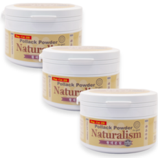 네츄럴리즘 분말류 눈물영양제 피모관리 사료안먹는 아이를 위한 수제파우더, 식욕회복, 140g, 3개