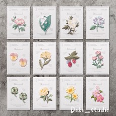 台灣出貨 植物花朵刺繡貼 衣服裝飾 創意燙布 布藝刺繡 花朵 刺繡貼紙 補丁貼 裝飾貼 服飾輔料 刺繡 刺繡徽章 臂章, 1個, 隨機出貨, Multi-color