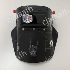 電焊面罩 焊工專用 焊接面罩 高級改裝面罩, 1個, 款式3