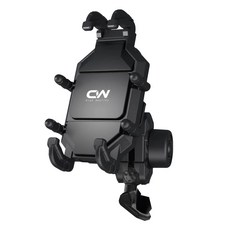 CW極上八爪機車減震支架 機車用手機架 後照鏡車把雙支架 摩托車手機導航支架, 後照鏡款, 後照鏡款