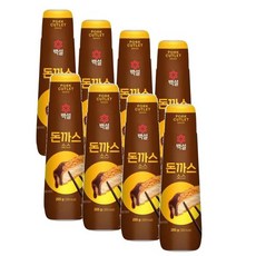 CJ 백설 돈까스소스, 8개, 255g