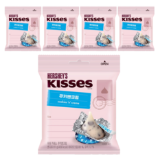 허쉬 키세스봉 쿠키앤크림, 81g, 5개