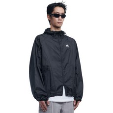 노매뉴얼 AETHER NYLON JACKET - BLACK 389107