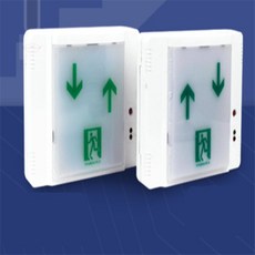 계단통로유도등 피난유도등, 좌상우하