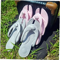 접이식 휴대 신발 기내 반입 가능 간편 착용 폼 소재 쿠션 밑창 실내화 기차