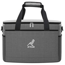 AORAN 아이스박스 캠핑 보온 보냉 가방, 30L, 회색