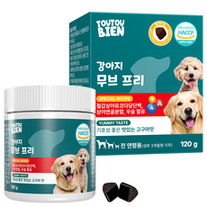 강아지 영양제 관절 슬개골 철갑상어 콘드로이친 뚜뚜비앙, 1박스, 뼈/관
