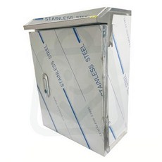 통신 분전함 외함 스테인리스 간이 노출함 250x350x150mm 방수형 갓타입 스텐 SUS 전기