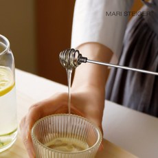 마리슈타이거 올스텐 조리도구 시리즈 프로피 머들러 (꿀스푼 디퍼 겸용), 실버, 1개