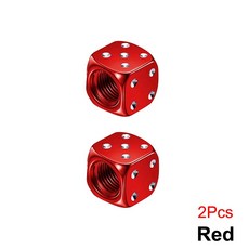 DSYCAR 8PCS 알루미늄 먼지 자전거 트럭 커버 MOTOCYCLE 자동차 공기 줄기 밸브, d 2Pcs