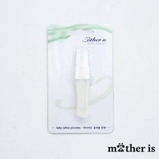 마더이즈 유아용 핀셋 안전한 둥근 머리, 1개, 1개입