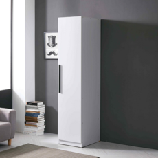 세홈 1인 옷장 회사 캐비넷 사무실 에스테틱 기숙사 원룸오피스 미용실 사업장용 미니 틈새 코너옷장, 화이트